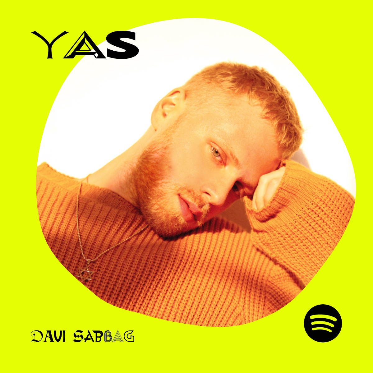 Aplicação da identidade YAS em capas de playlist para plataforma de streaming