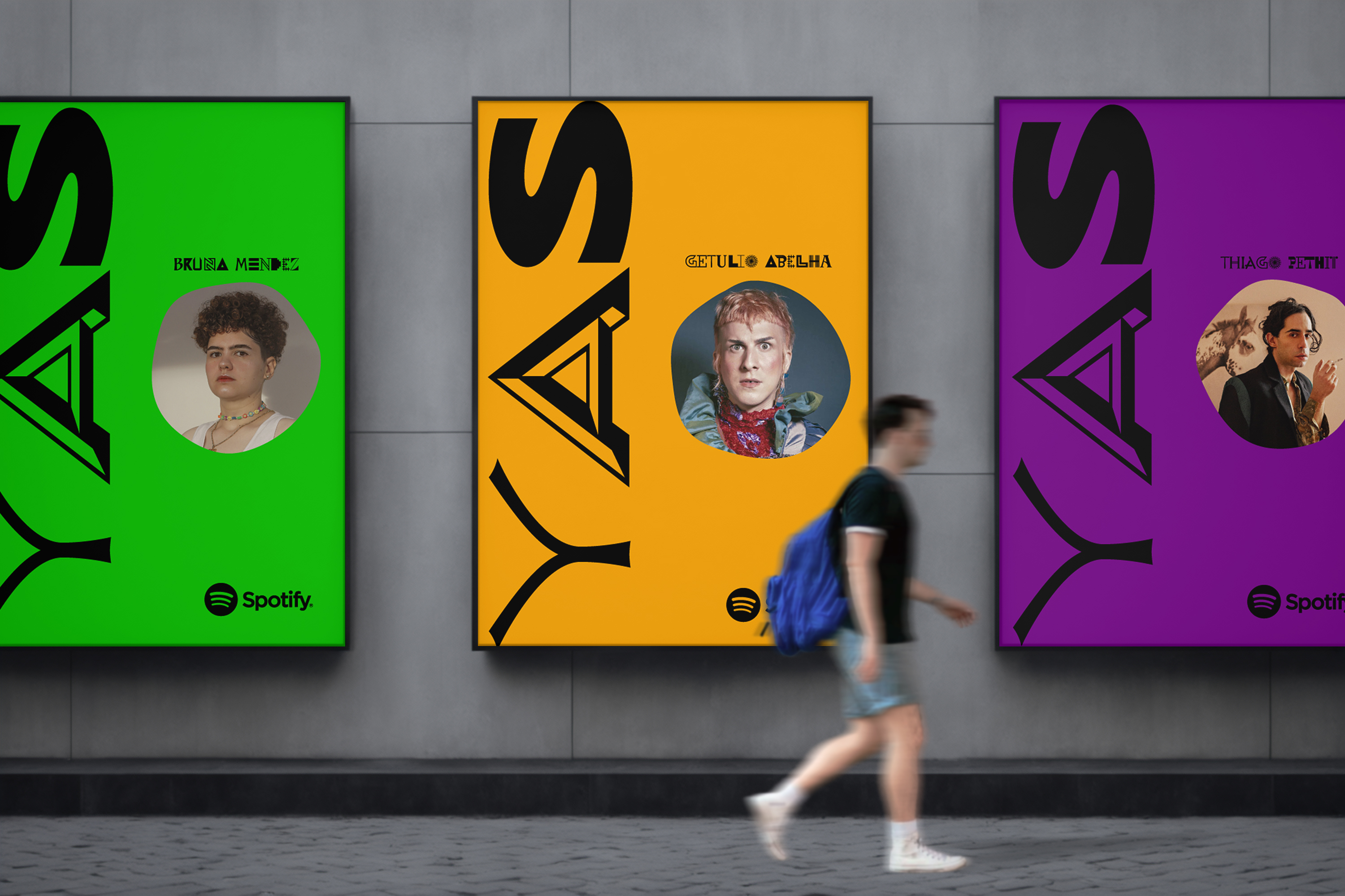 Apresentação final da identidade visual YAS — peças impressas e digitais